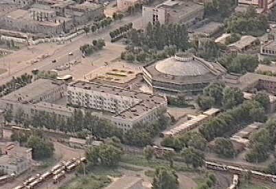 Karl Marx street & Omsk Circus