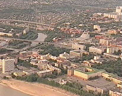 Center of Omsk city
