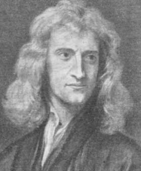   (Newton Isaak 1643-1727)